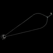 Sterling Silver Half Round Minimalistic Necklace