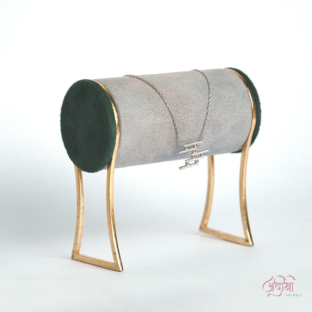 Sparkling Zig Zag Minimalistic Necklace