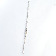 Sparkling Infinity Heart Link Bracelet