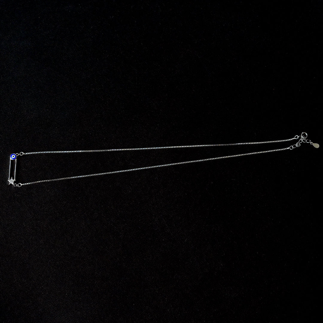 SPARKLING EVEIL EYE NECKLACE