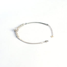 Silver Solitaire Bracelet