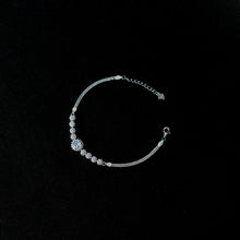 Silver Solitaire Bracelet