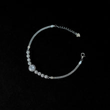 Silver Solitaire Bracelet