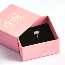 Stunning Hexagon Cut Solitaire Ring