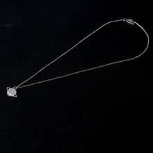 Silver Jupiter Zircon Minimalistic Necklace
