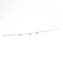 Silver Infinity Zircon with Evil Eye