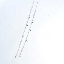 Silver Infinity Zircon with Evil Eye