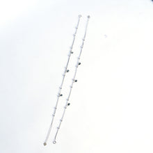 Silver Infinity Zircon with Evil Eye