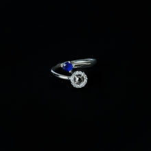 Stunning Pink Stone With Solitaire Ring (Adjustable)