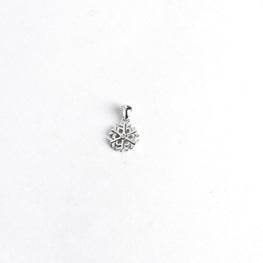 Sparkling Snow Crystal Pendant