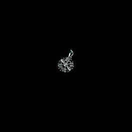Sparkling Snow Crystal Pendant