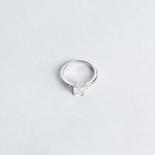 Radiant Emrald Cut Solitaire Ring